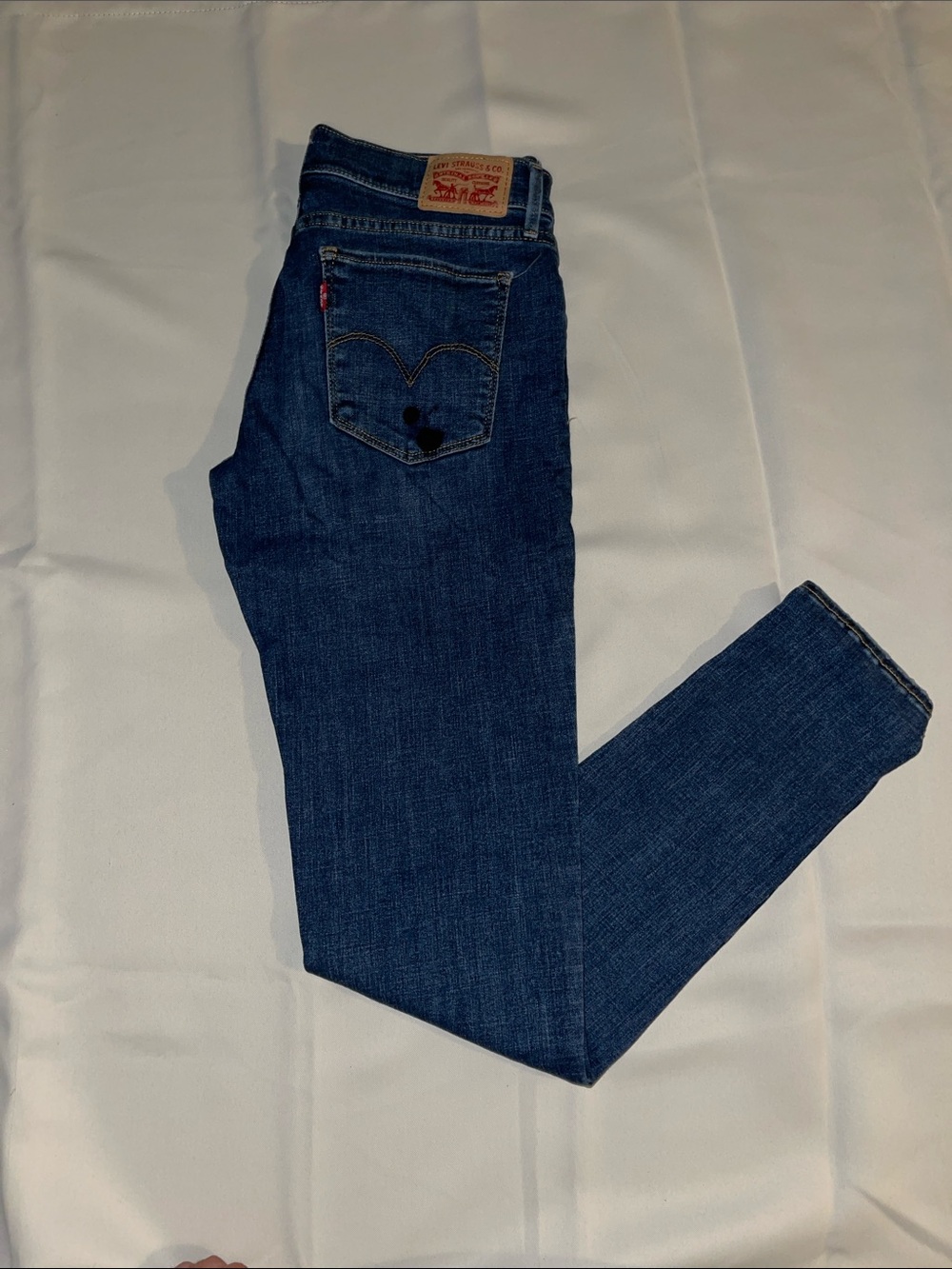 Levi's 710 super skinny Blue Slim Jeans